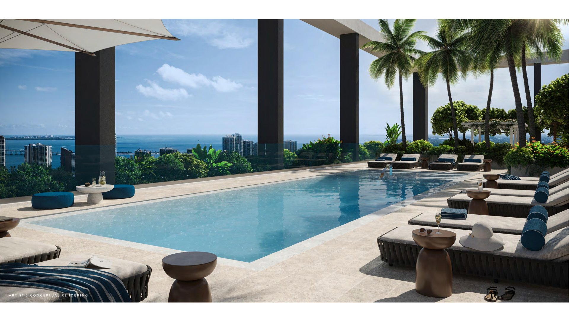 Piscina com vista oceano Domus
